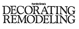 FAMILYCIRCLE'S DECORATING REMODELING logo