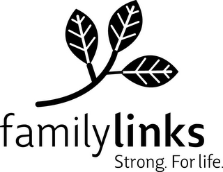FAMILYLINKS STRONG. FOR LIFE. logo