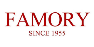 FAMORY SINCE 1955 logo