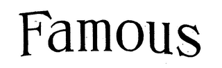 FAMOUS logo