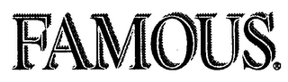 FAMOUS logo