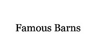 FAMOUS BARNS logo