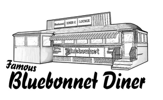 FAMOUS BLUEBONNET DINER logo