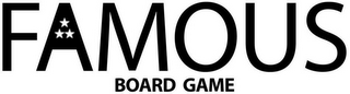 FAMOUS BOARD GAME logo