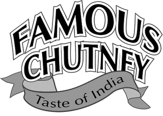 FAMOUS CHUTNEY - TASTE OF INDIA logo