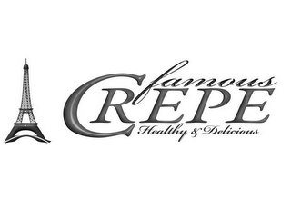 FAMOUS CREPE HEALTHY & DELICIOUS logo