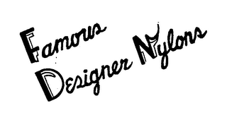 FAMOUS DESIGNER NYLONS logo