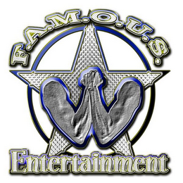 F.A.M.O.U.S. ENTERTAINMENT logo