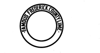 FAMOUS FREDERICK COUNTY LIME logo