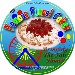 FAMOUS FUNNEL CAKES logo