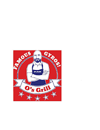 FAMOUS GYROS! O'S GRILL O'S GRILL logo