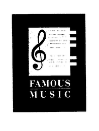 FAMOUS MUSIC logo