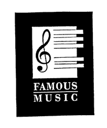 FAMOUS MUSIC logo