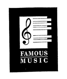 FAMOUS MUSIC logo