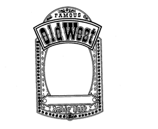 FAMOUS OLD WEST AMBER BEER logo