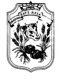 FAMOUS ORIGINAL RAY'S PIZZA EST. 1964 logo