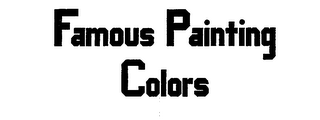FAMOUS PAINTING COLORS logo