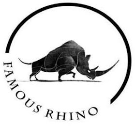 FAMOUS RHINO logo