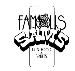 FAMOUS SAM'S FUN FOOD & SPIRITS logo