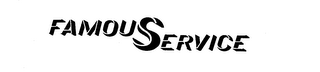 FAMOUS SERVICE logo