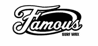 FAMOUS SURF WAX logo