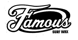 FAMOUS SURF WAX logo