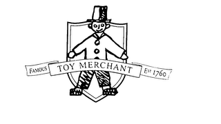 FAMOUS TOY MERCHANT EST. 1760 logo