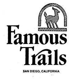 FAMOUS TRAILS SAN DIEGO, CALIFORNIA logo