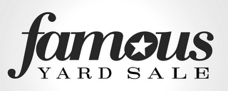 FAMOUS YARD SALE logo