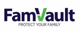 FAMVAULT PROTECT YOUR FAMILY logo