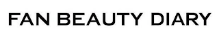 FAN BEAUTY DIARY logo