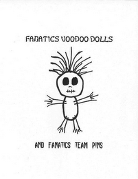 FANATICS VOODOO DOLLS AND FANATICS TEAM PINS logo