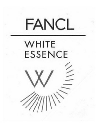 FANCL WHITE ESSENCE W logo
