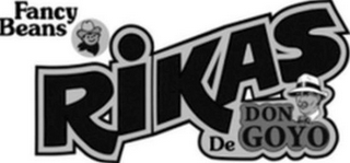 FANCY BEANS RIKAS DE DON GOYO logo