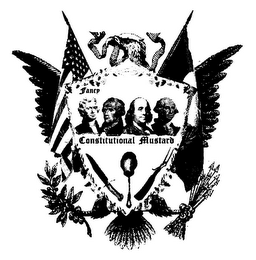 FANCY CONSTITUTIONAL MUSTARD logo