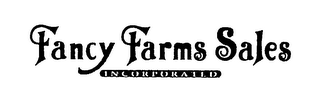 FANCY FARMS SALES INCORPORATED logo