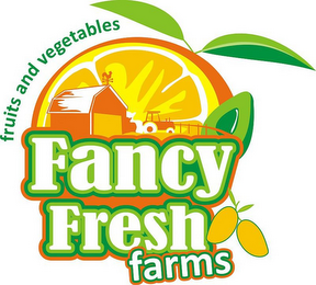 FANCY FRESH FARMS FRUITS AND VEGETABLES logo
