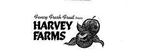 FANCY FRESH FRUIT FROM: HARVEY FARMS logo