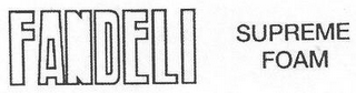 FANDELI SUPREME FOAM logo