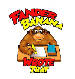 FANDER BANANA WROTE THAT logo