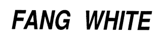 FANG WHITE logo