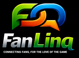 FANLINQ CONNECTING FANS, FOR THE LOVE OF THE GAME logo