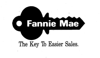 FANNIE MAE THE KEY TO EASIER SALES. logo