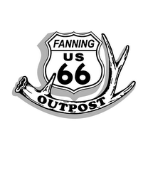 FANNING US 66 OUTPOST logo