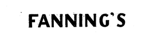 FANNING'S logo