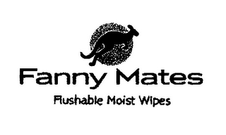 FANNY MATES FLUSHABLE MOIST WIPES logo