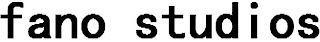 FANO STUDIOS logo