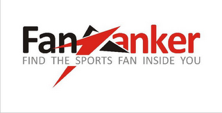 FANRANKER FIND THE SPORTS FAN INSIDE YOU logo