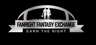 FANRIGHT FANTASY EXCHANGE EARN THE RIGHT logo