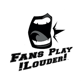 FANS PLAY !LOUDER! logo